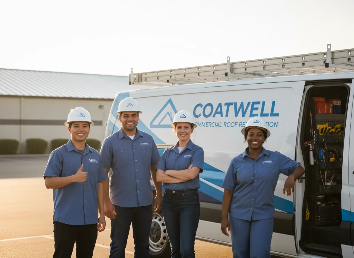 Commercial roof coating company in Wallace, NC
